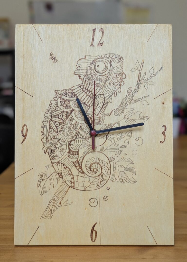 Orologio Legno