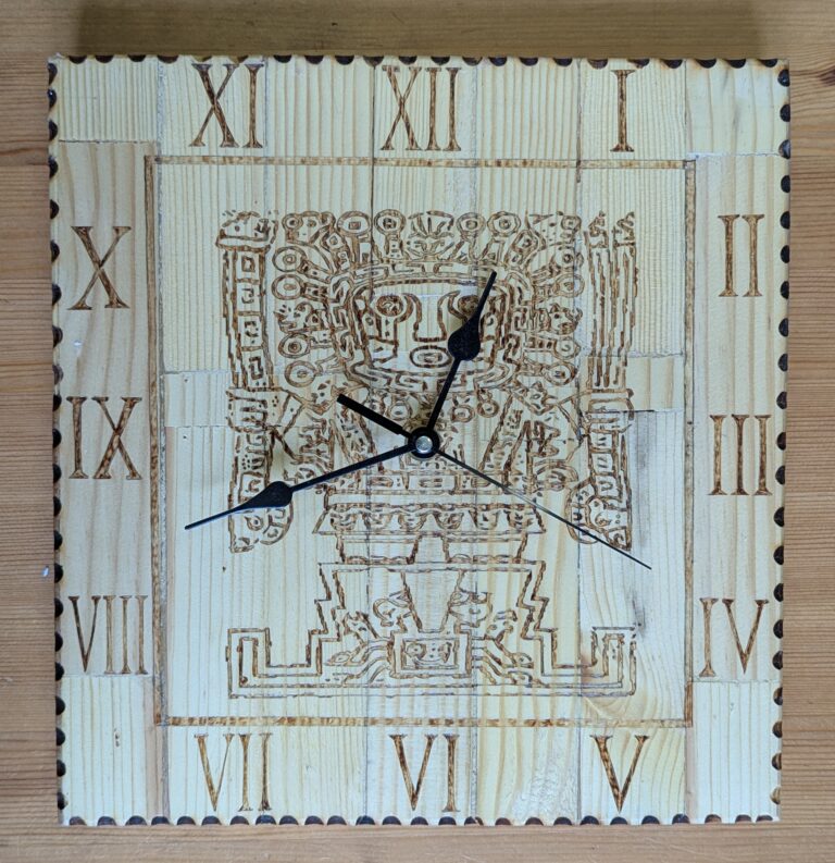 Orologio Legno